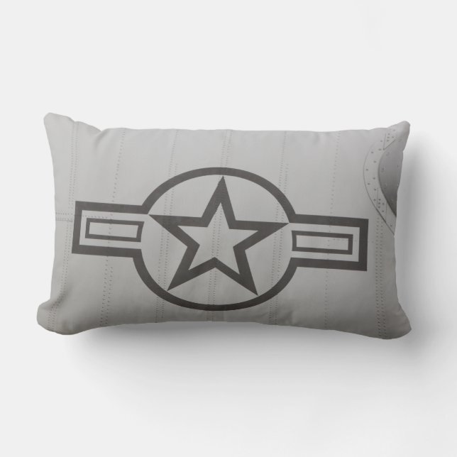Military Star Pillow Lendenkissen (Vorderseite)