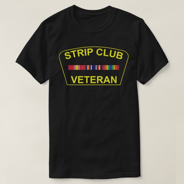 Military Strip Club Veteran T Shirt 20509 (Design vorne)