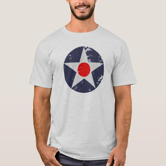 Military USAAC Air Corps WW2  T-Shirt (Vorderseite)