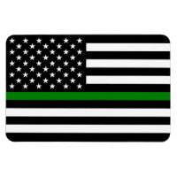 Military & Veterans-amerikanische Flagge mit dünne
