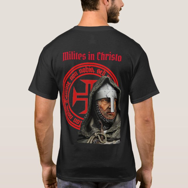 Milites in Christo-T - Shirt (Rückseite)