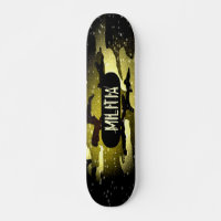 Militia Cammo Skateboard