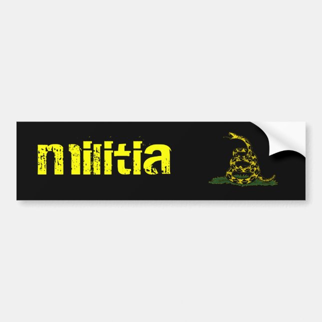 Miliz Autoaufkleber (Vorne)