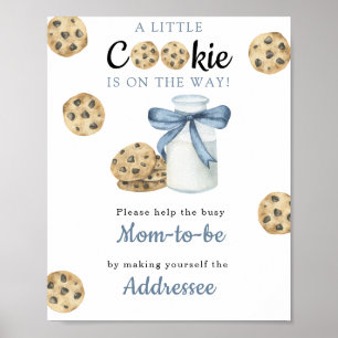 Milk-Bow-Baby-Shower-Geschenk für werdende Mutter Poster