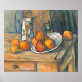 Milk Jug and Fruit - Paul Cézanne Fine Art Poster