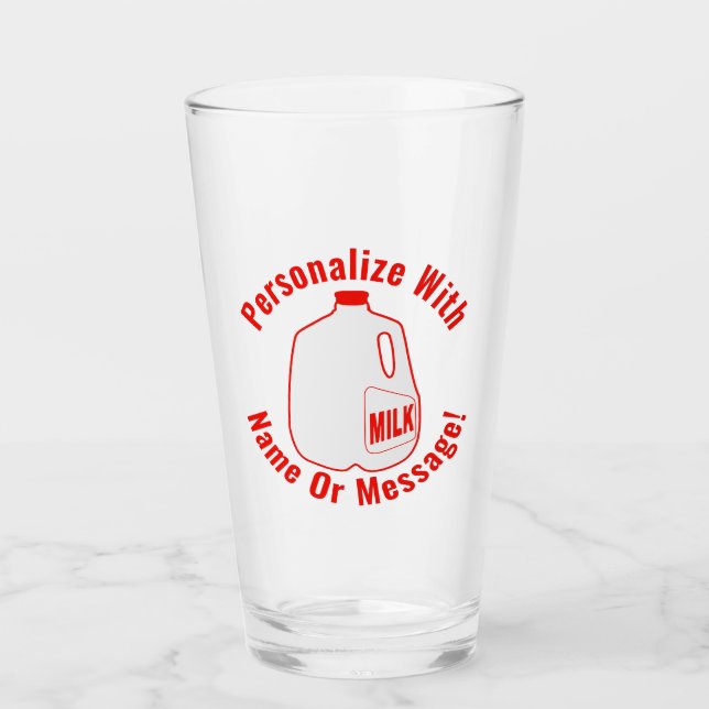 Milk Jug Glas (Vorderseite)