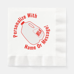 Milk Jug Serviette