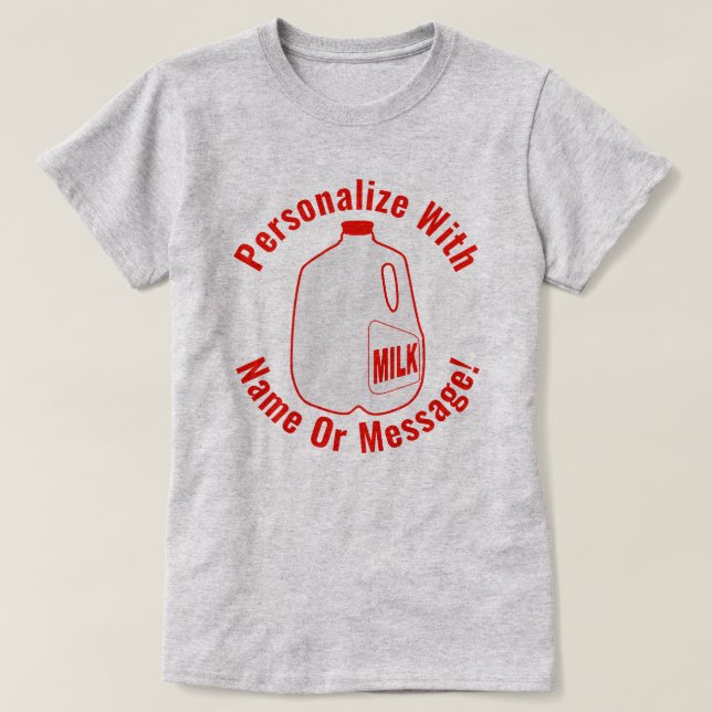 Milk Jug T - Shirt (Design vorne)