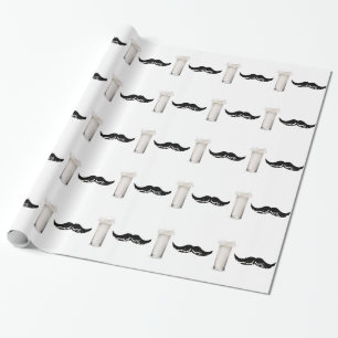 Milk Mustache Geschenkpapier