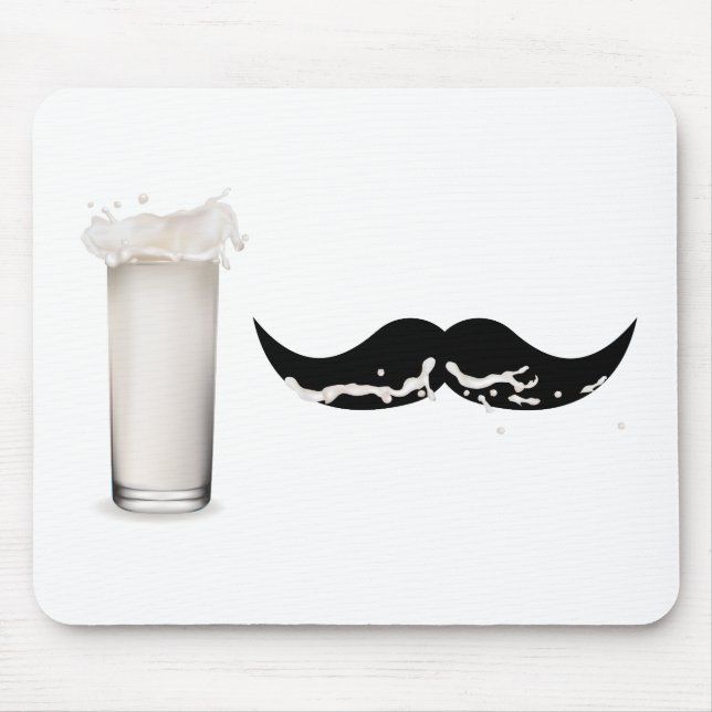 Milk Mustache Mousepad (Vorne)