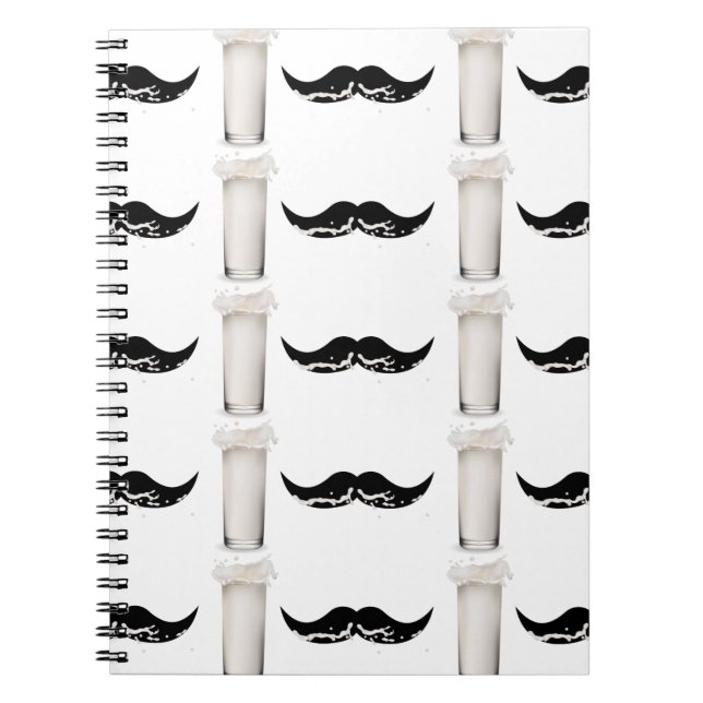 Milk Mustache Notizblock (Vorderseite)