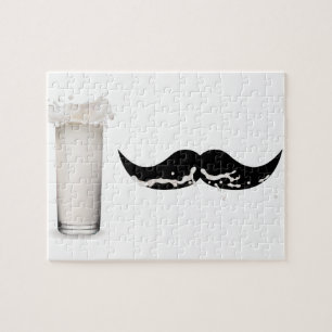 Milk Mustache Puzzle