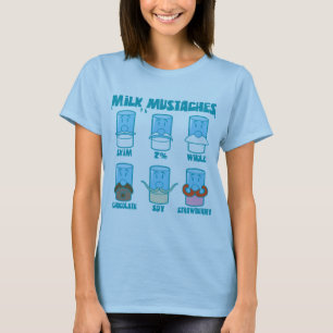 Milk Mustaches T-Shirt