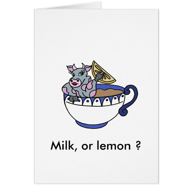 Milk, or, lemon? (Vorne)