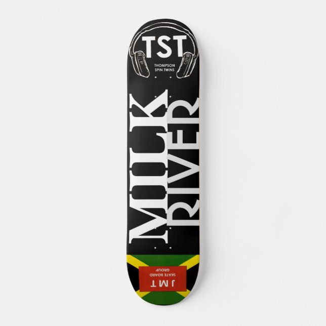 MILK RIVER Skateboard (Vorderseite)