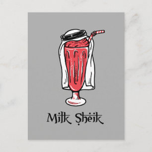 Milk Sheik Postkarte