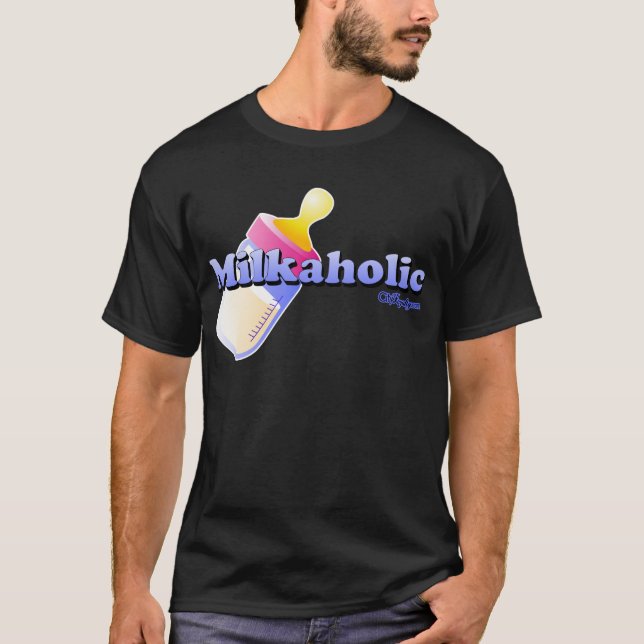 Milkaholic T-Shirt (Vorderseite)