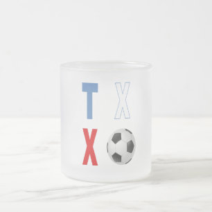Milkglas-Tasse TEXAS SPORT Mattglastasse