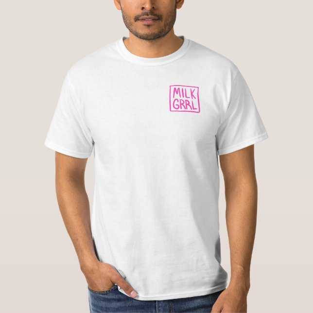 MILKGRRL Logo-T - Shirt (Vorderseite)