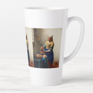 Milkmaid Kitchen Maid von Johannes Vermeer Milchtasse