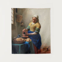 Milkmaid Kitchen Maid von Johannes Vermeer