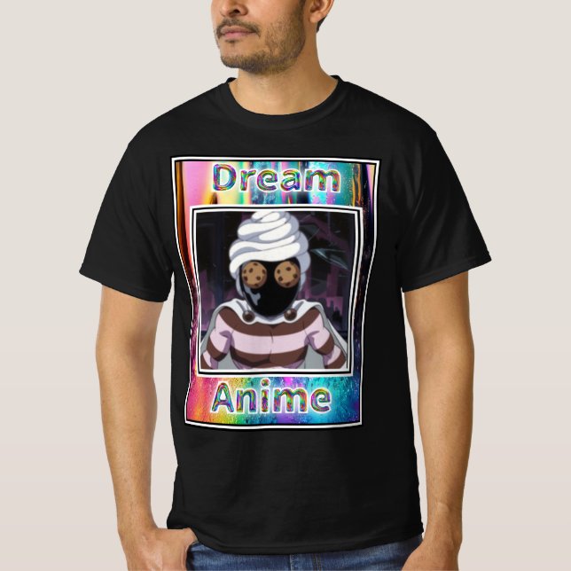 Milkshake Man Dream Anime T-Shirt (Vorderseite)