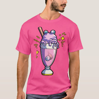 Milkshake und Monster-Augen-Pastell sind ästhetisc T-Shirt