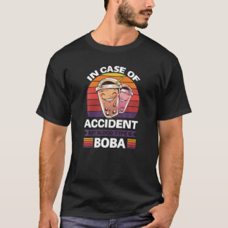 Milktea Boba Lover Erfrischendes kaltes Getränk Sü T-Shirt
