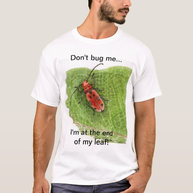 Milkweed-Bohrer-Käfer T-Shirt (Vorderseite)