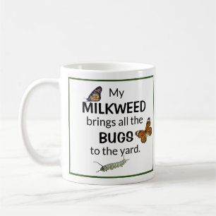 Milkweed holt Wanzen zur Yard-Schmetterlings-Tasse Kaffeetasse