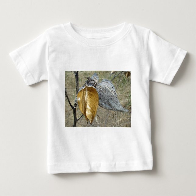 Milkweed Pods Baby T-shirt (Vorderseite)