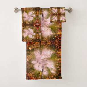 Milkweed Schmetterling Sangria Spiegel Badhandtuch Set