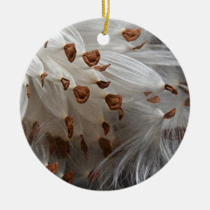 Milkweed Seeds Exodus Monarch Butterfly Food Keramik Ornament
