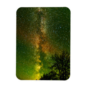 Milky Way & Aurora Borealis   Ontario Kanada Magnet