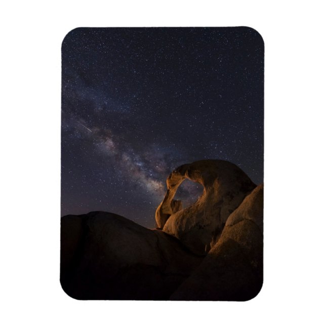 Milky Way & Cyclops Arch | Alabama Hills Magnet (Vertikal)