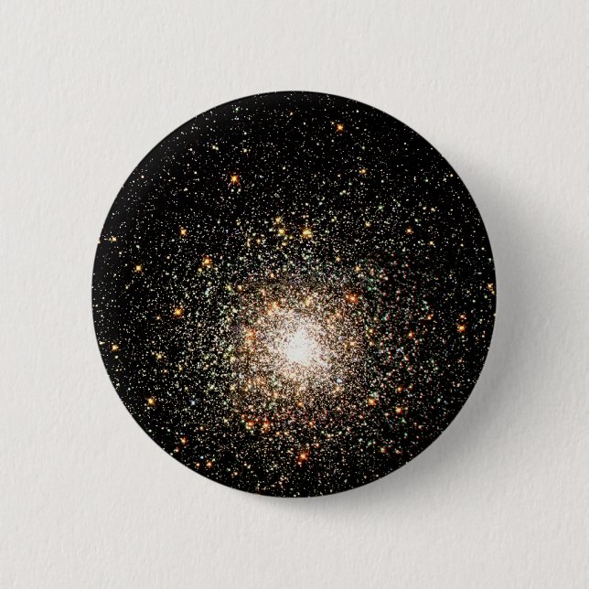 Milky Way Star Cluster Button (Vorderseite)