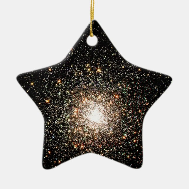 Milky Way Star Cluster Keramik Ornament (Vorne)