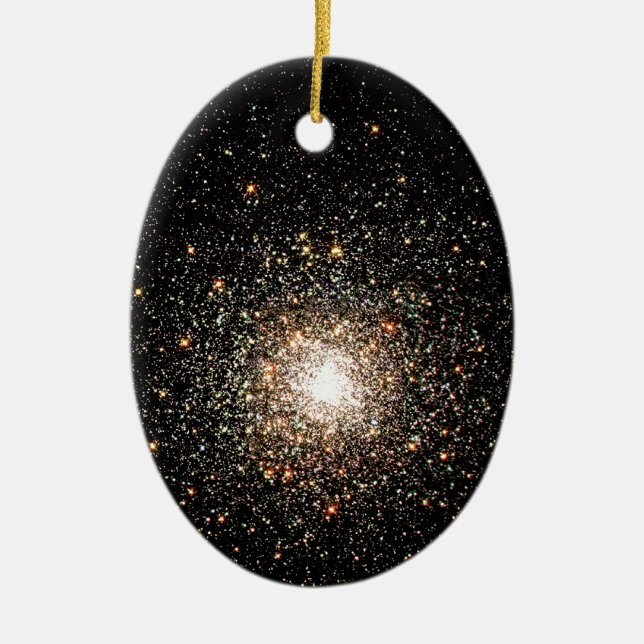 Milky Way Star Cluster Keramikornament (Vorne)