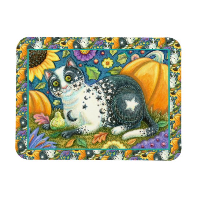 MILKYWAY, EINE MYSTISCHE HALLOWEEN KATZE, MON & ST MAGNET (Horizontal)