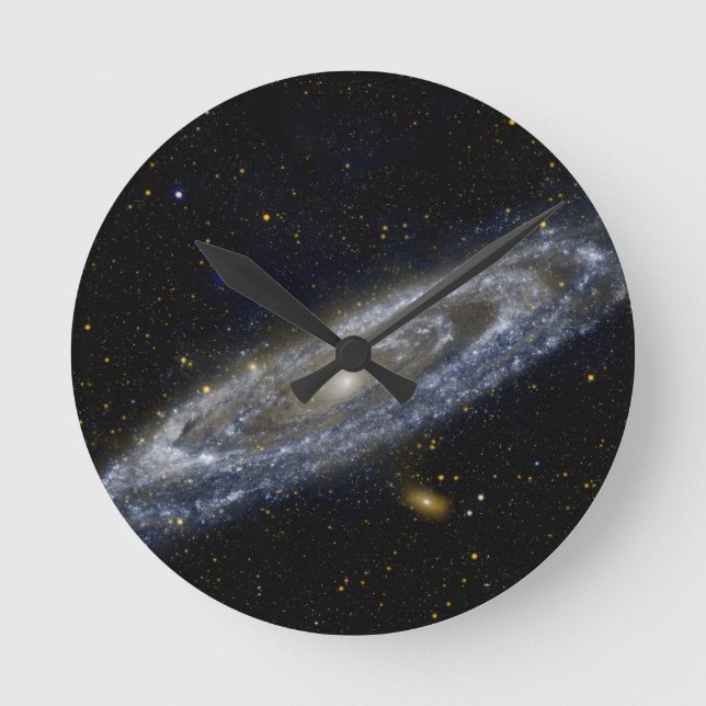 Milkyway Galaxie-Kunst Runde Wanduhr (Vorderseite)