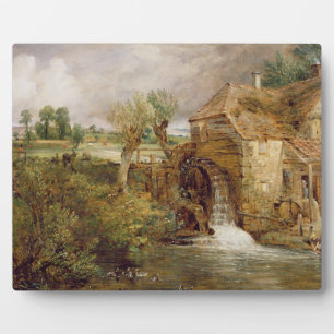 Mill at Gillingham, Dorset, 1825-26 (oil on canvas Fotoplatte