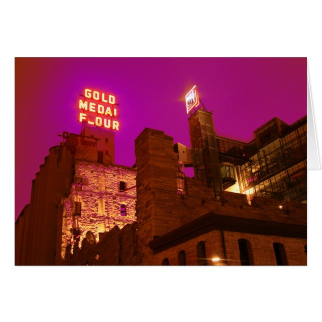 Mill City at Night (Vorderseite (Horizontal))