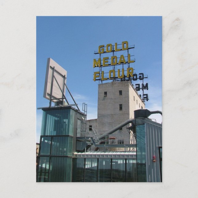 Mill City Postkarte (Vorderseite)