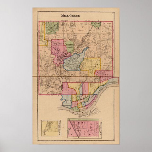 Mill Creek, Ohio Poster (Vorne)