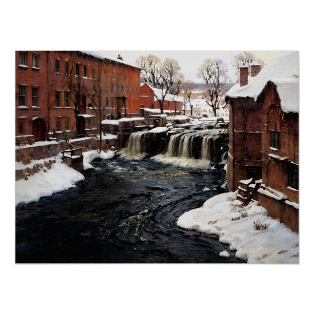 Mill Scene Poster (Vorderseite)