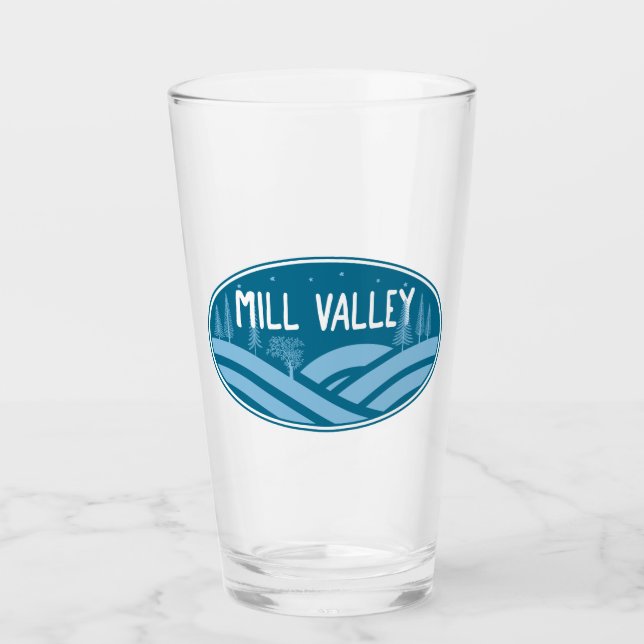 Mill Valley Kalifornien Außenbereich Glas (Vorderseite)