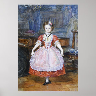 Millais - Das Menuett 1866 Poster