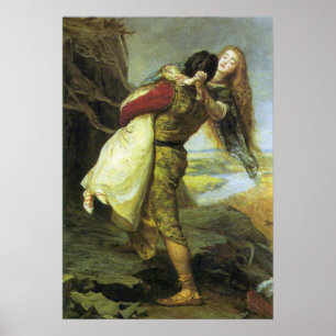 Millais - Die Krone der Liebe, 1875 Poster