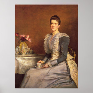 Millais - Mary Chamberlain 1891 Poster