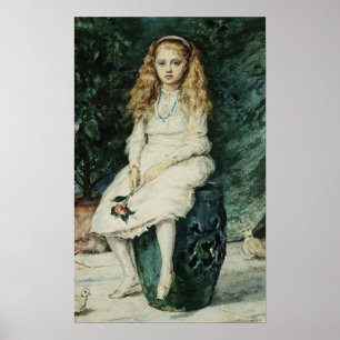 Millais - Nina Lehmann (Lady Campbell) Alter 9 Poster